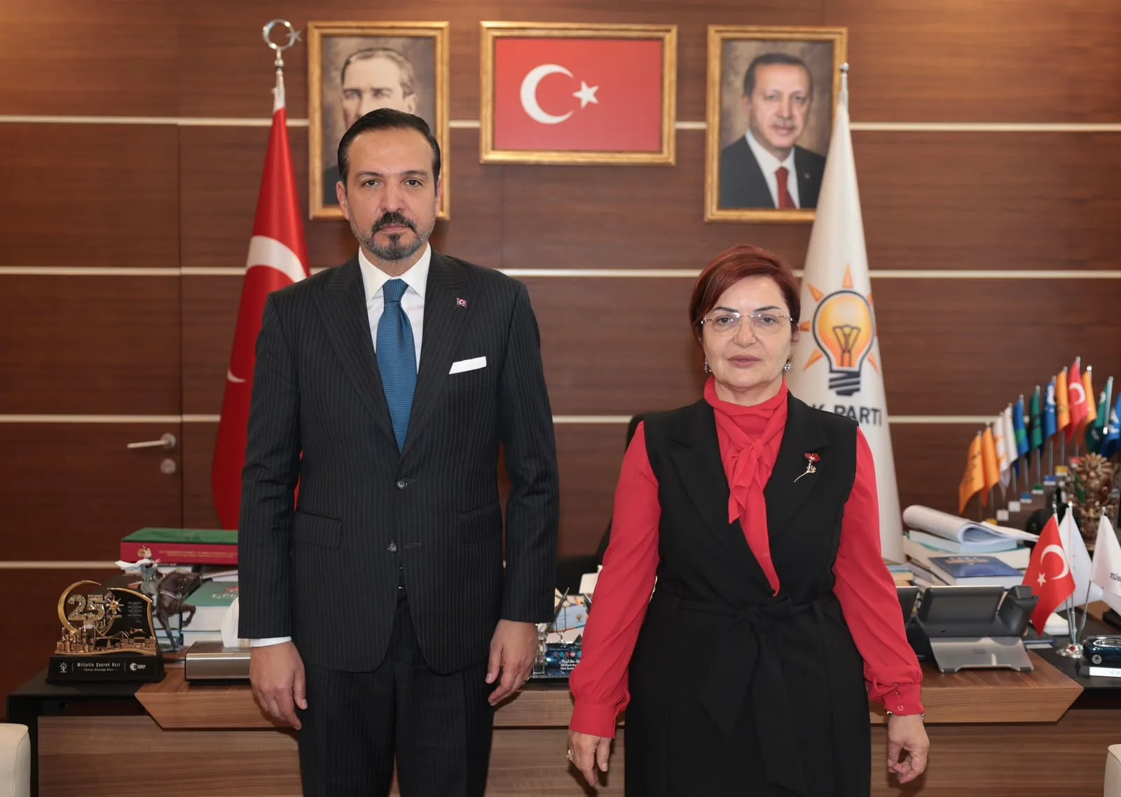 TADİV Başkanı Prof. Dr. Aygün Attar’dan Prof. Dr. Kürşad Zorlu’ya ziyaret